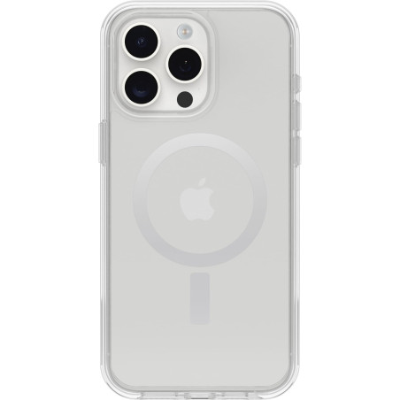 Otterbox Symmetry Clear pour MagSafe Coque pour iPhone 15 Pro Max, Antichoc, Anti-Chute, Fine, supporte 3 x Plus de Chutes Que l