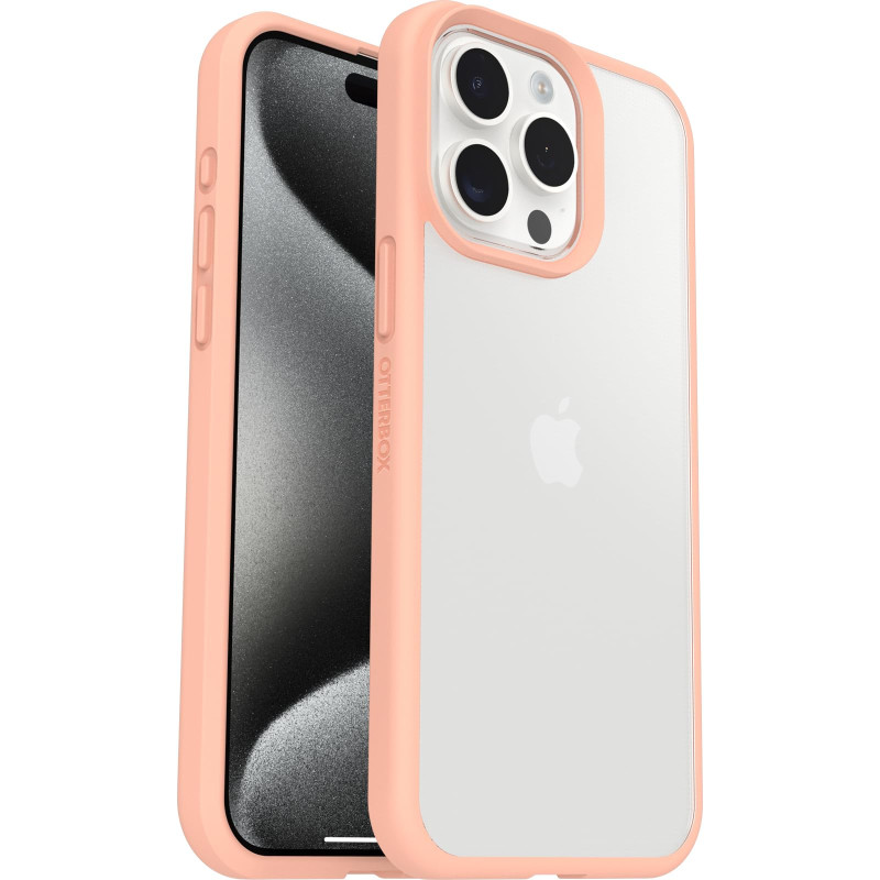 Otterbox Coque React Series pour iPhone 15 Pro Max, Antichoc, Anti-Chute, Ultra-Mince, Protection Fine, testé Selon Les Normes M Otterbox Coque React Series pour iPhone 15 Pro Max, Antichoc, Anti-Chute, Ultra-Mince, Protection Fine, testé Selon Les Normes M