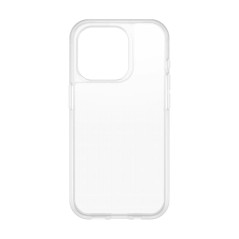 OtterBox React Coque pour Apple iPhone 15 Pro (6,1") transparent/pêche - (77-92764), antimicrobien, standard militaire Drop+, bo