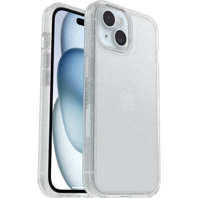 Otterbox Symmetry Clear Coque pour iPhone 17e, 16e, 15, 14, 13, Anti-Chute, Protection Fine, supporte 3 x Plus de Chutes Que la 