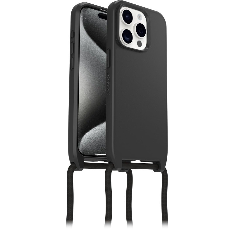 Otterbox React Necklace Coque avec MagSafe pour iPhone 15 Pro, Coque de Protection Ultra Fine avec Collier réglable et Amovible, Otterbox React Necklace Coque avec MagSafe pour iPhone 15 Pro, Coque de Protection Ultra Fine avec Collier réglable et Amovible,