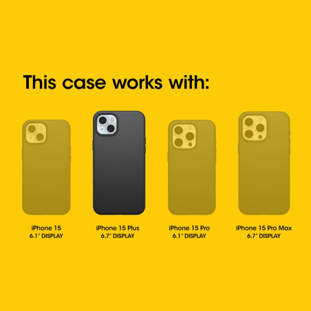 Otterbox Protecteur d'écran Premium Glass pour iPhone 15 Plus, Verre trempé, protection avancée anti-rayures, résiste aux chutes