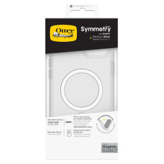 Otterbox Pack de protection contre les chutes pour iPhone 15 Plus; Symmetry MagSafe Clear, supporte 3 x plus de chutes que la no