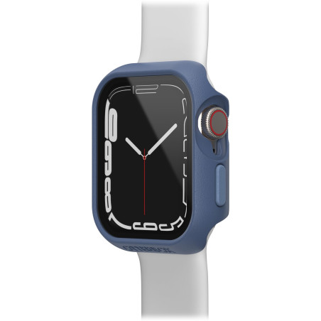 Bumper OtterBox Eclipse avec Protecteur d'écran intégré pour Apple Watch Series 9/8/7-45mm, Verre trempé, Antichoc, Anti-Chute, 