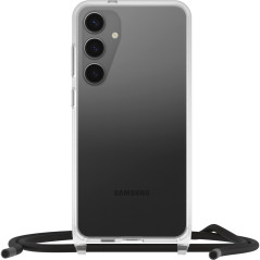 OtterBox React Necklace Coque pour Samsung Galaxy S24+, Coque de Protection Ultra Fine avec Collier réglable et Amovible, Testé 
