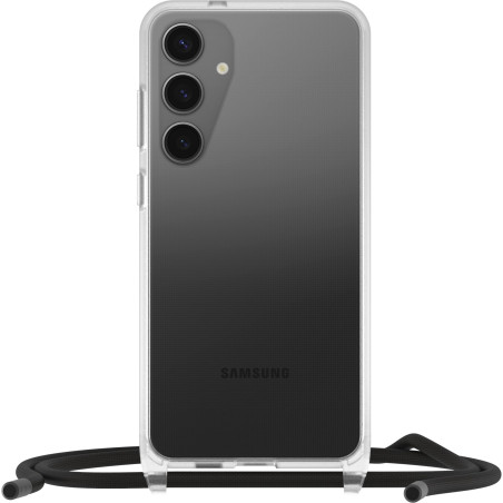 OtterBox React Necklace Coque pour Samsung Galaxy S24+, Coque de Protection Ultra Fine avec Collier réglable et Amovible, Testé 