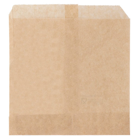 García de Pou 1000 Unités - Sachet pour Fritures 34 g/m2, 12 x 12 cm Naturel Parch,Ingraissable
