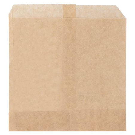 García de Pou 1000 Unités - Sachet pour Fritures 34 g/m2, 12 x 12 cm Naturel Parch,Ingraissable