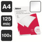 Ibico Pochettes de Plastification A4, 250 microns (2x125), Haute Protection et Durabilité des Documents, Paquet de 100, Finition Ibico Pochettes de Plastification A4, 250 microns (2x125), Haute Protection et Durabilité des Documents, Paquet de 100, Finition