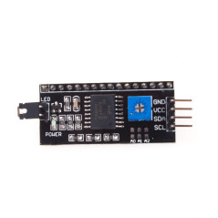 ANGEEK 5 pièces I2C/IIC/TWI Serial Interface Board Module Compatible avec Arduino R3 LCD 1602 2004 Le Display