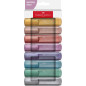 Faber-Castell 254678 Pochette de 8 Surligneurs Métalliques, Pointe Biseautée de Précision, Couleurs Vibrantes, Marqueurs Plats E Faber-Castell 254678 Pochette de 8 Surligneurs Métalliques, Pointe Biseautée de Précision, Couleurs Vibrantes, Marqueurs Plats E