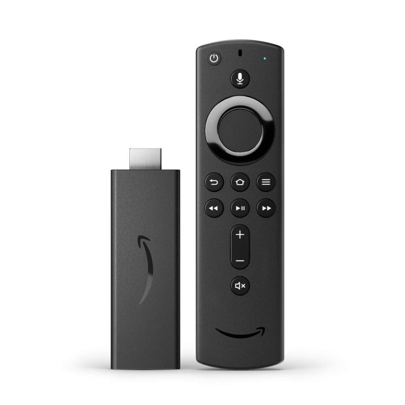 Fire TV Stick avec télécommande vocale Alexa (avec boutons de contrôle de la TV), Streaming HD Fire TV Stick avec télécommande vocale Alexa (avec boutons de contrôle de la TV), Streaming HD