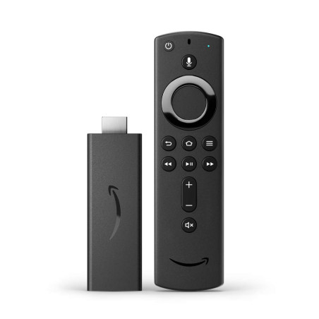 Fire TV Stick avec télécommande vocale Alexa (avec boutons de contrôle de la TV), Streaming HD