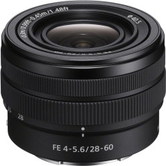 Sony SEL2860 FE 28-60mm F/4-5, 6 | Objectif Plein Format Monture E Noir