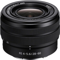 Sony SEL2860 FE 28-60mm F/4-5, 6 | Objectif Plein Format Monture E Noir