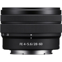 Sony SEL2860 FE 28-60mm F/4-5, 6 | Objectif Plein Format Monture E Noir