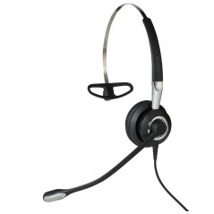 Jabra B2B 2400 II Casque Mono supra-auriculaire Quick Disconnect - Casque Léger Filaire Antibruit avec Voix HD et Coussinet soup