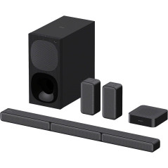 Sony HT-S40R - Barre de Son 5.1ch Home Cinéma avec Enceintes Satellites sans Fil, Noir