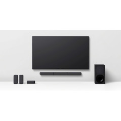 Sony HT-S40R - Barre de Son 5.1ch Home Cinéma avec Enceintes Satellites sans Fil, Noir