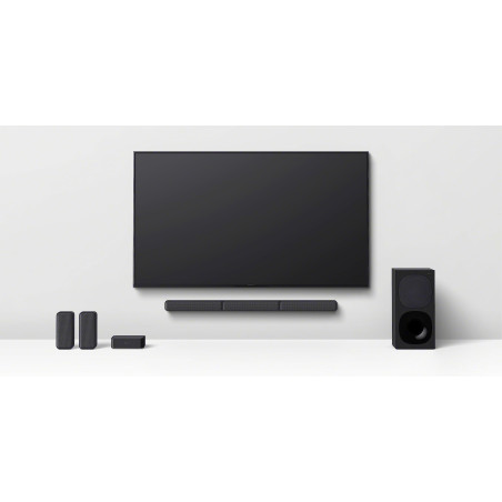 Sony HT-S40R - Barre de Son 5.1ch Home Cinéma avec Enceintes Satellites sans Fil, Noir