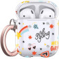 Keybudz Elevate Swarovski PodSkinz Coque pour AirPods 2 et 1 avec Cristaux Swarovski et Mousqueton en Or Rose (Girl Power) Keybudz Elevate Swarovski PodSkinz Coque pour AirPods 2 et 1 avec Cristaux Swarovski et Mousqueton en Or Rose (Girl Power)