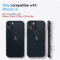 Spigen Ultra Hybrid Coque pour iPhone 13 [Anti-Jaunissement] - Noir Mat