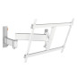 Vogel's TVM 3645 Support Mural pivotant pour TV 40-77" Max. 35 kg Pivotant jusqu'à 180° Full Motion TV Support VESA 600 x 400 Co