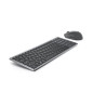 Dell KM7120W Clavier RF sans Fil + Bluetooth QWERTZ Allemand Gris, Titane Dell KM7120W Clavier RF sans Fil + Bluetooth QWERTZ Allemand Gris, Titane