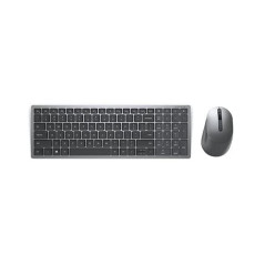 Dell KM7120W Clavier RF sans Fil + Bluetooth QWERTZ Allemand Gris, Titane