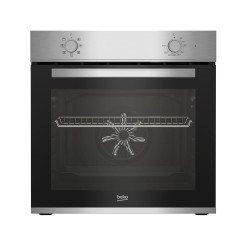 Beko BBIE12000X Four encastrable - 66L, SteamShine, Éclairage halogène, 6 fonctions de cuisson, H x L x P (cm) : 59,5 x 59,4 x 5