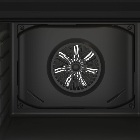 Beko BBIE12000X Four encastrable - 66L, SteamShine, Éclairage halogène, 6 fonctions de cuisson, H x L x P (cm) : 59,5 x 59,4 x 5