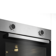 Beko BBIE12000X Four encastrable - 66L, SteamShine, Éclairage halogène, 6 fonctions de cuisson, H x L x P (cm) : 59,5 x 59,4 x 5