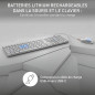 CHERRY DW 9100 Slim, Ensemble Clavier et Souris sans Fil, Disposition EU (QWERTY), Bluetooth et Radio 2,4 GHz, Touches silencieu CHERRY DW 9100 Slim, Ensemble Clavier et Souris sans Fil, Disposition EU (QWERTY), Bluetooth et Radio 2,4 GHz, Touches silencieu