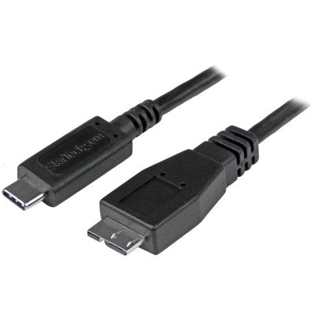 StarTech.com Câble USB-C vers Micro-B de 50 cm - M/M - USB 3.1 (10 Gb/s) (USB31CUB50CM)