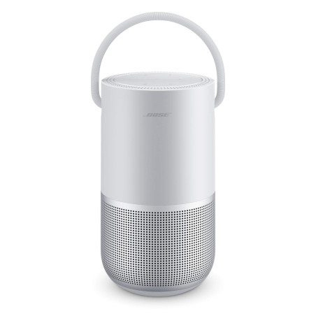 Bose Portable Smart Speaker - avec Contrôle Vocal Alexa Intégré, Argent