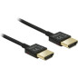DELOCK HDMI/HDMI, 0.5 M CABLE HDMI 0,5 M HDMI TIPO A (ESTÁNDAR) NEGRO DELOCK HDMI/HDMI, 0.5 M CABLE HDMI 0,5 M HDMI TIPO A (ESTÁNDAR) NEGRO