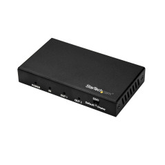 StarTech.com Répartiteur HDMI 1 entrée 2 sorties - HDMI 4K 60 Hz - HDR (ST122HD202)