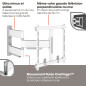 Vogel's Elite 5445 Support Mural TV pivotant et Ultra-Mince pour téléviseurs de 32 à 65 Pouces, Max. 35 kg, Pivote jusqu'à 180°, Vogel's Elite 5445 Support Mural TV pivotant et Ultra-Mince pour téléviseurs de 32 à 65 Pouces, Max. 35 kg, Pivote jusqu'à 180°,