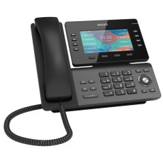 Snom D862 TéLéPhone Fixe Filaire - ÉCran Couleur IPS 5 Inclinable, 8 Touches Programmables, USB 2.0 - TéLéPhone Fixe Filair