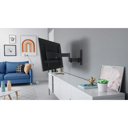 Vogel's TVM 1645 Support Mural TV orientable pour téléviseurs 40-77 Pouces, Poids Max. 35 kg, Pivotant jusqu'à 180º, Support TV