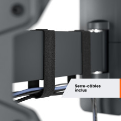 Vogel's TVM 1645 Support Mural TV orientable pour téléviseurs 40-77 Pouces, Poids Max. 35 kg, Pivotant jusqu'à 180º, Support TV 