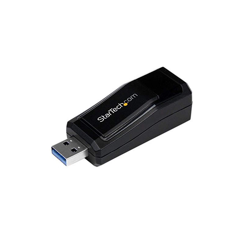 StarTech.com Adaptateur réseau USB 3.0 vers Gigabit Ethernet - Convertisseur USB vers RJ45 - M/F - Noir (USB31000NDS) StarTech.com Adaptateur réseau USB 3.0 vers Gigabit Ethernet - Convertisseur USB vers RJ45 - M/F - Noir (USB31000NDS)