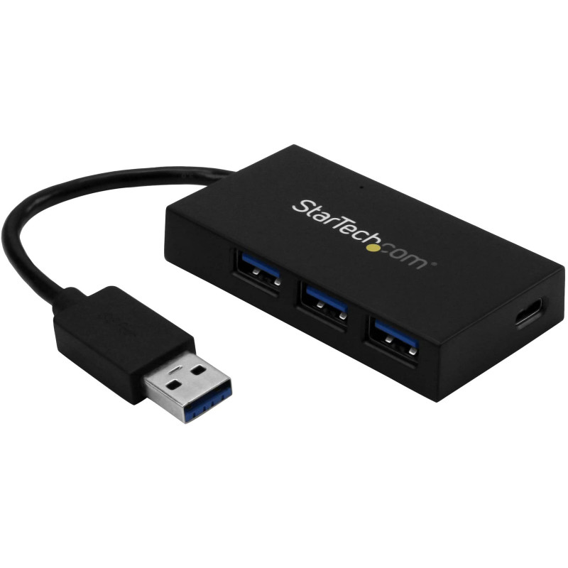 StarTech.com Hub USB 3.0 à 4 ports - 5Gbps - USB-A vers 3x USB-A 1x USB-C - Adaptateur d'alimentation inclus (HB30A3A1CSFS) StarTech.com Hub USB 3.0 à 4 ports - 5Gbps - USB-A vers 3x USB-A 1x USB-C - Adaptateur d'alimentation inclus (HB30A3A1CSFS)