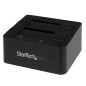 StarTech.com Dock pour Disque Dur à 2 baies USB 3.0 / eSATA vers SATA, Station d'Accueil pour SSD/HDD Externe 2,5/3,5" SATA I/II StarTech.com Dock pour Disque Dur à 2 baies USB 3.0 / eSATA vers SATA, Station d'Accueil pour SSD/HDD Externe 2,5/3,5" SATA I/II