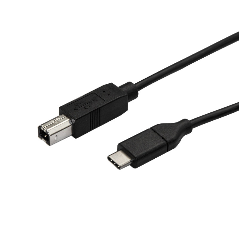StarTech.com Câble USB C - 50 cm - USB-C vers USB-B - Câble imprimante - USB 2.0 - Cordon USB Type-C - Câble imprimante USB C (U