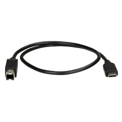 StarTech.com Câble USB C - 50 cm - USB-C vers USB-B - Câble imprimante - USB 2.0 - Cordon USB Type-C - Câble imprimante USB C (U