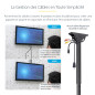 StarTech.com Support plafond inclinable pour télévision à écran plat de 32 in. à 75 in. - Pour TV LCD, LED ou Plasma (FLATPNLCEI StarTech.com Support plafond inclinable pour télévision à écran plat de 32 in. à 75 in. - Pour TV LCD, LED ou Plasma (FLATPNLCEI