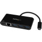 StarTech.com Hub USB 3.0 à 3 Ports avec Gigabit Ethernet et Power Delivery - USB-C StarTech.com Hub USB 3.0 à 3 Ports avec Gigabit Ethernet et Power Delivery - USB-C