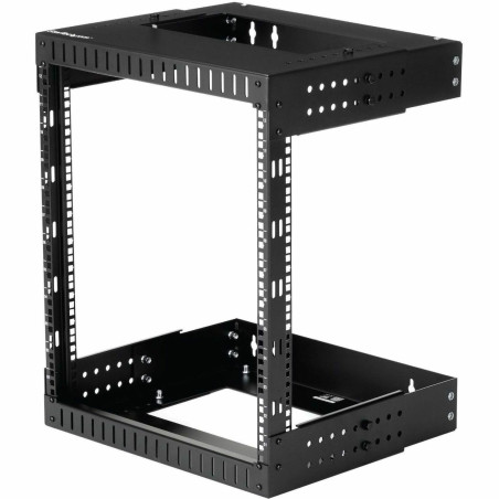 StarTech.com Rack Réseau Mural 12U à 2 Montants, Rack Serveur 19" à Cadre Ouvert, Profondeur Ajustable, Rack de Données Mural po