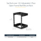 StarTech.com Rack Réseau Mural 12U à 2 Montants, Rack Serveur 19" à Cadre Ouvert, Profondeur Ajustable, Rack de Données Mural po StarTech.com Rack Réseau Mural 12U à 2 Montants, Rack Serveur 19" à Cadre Ouvert, Profondeur Ajustable, Rack de Données Mural po